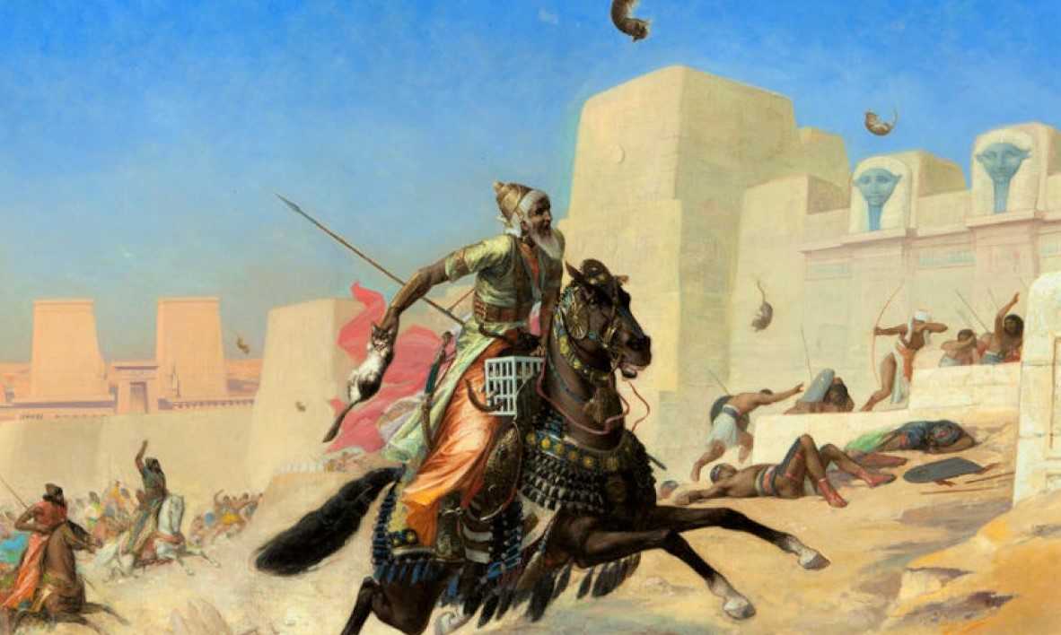 Die Schlacht von Pelusium