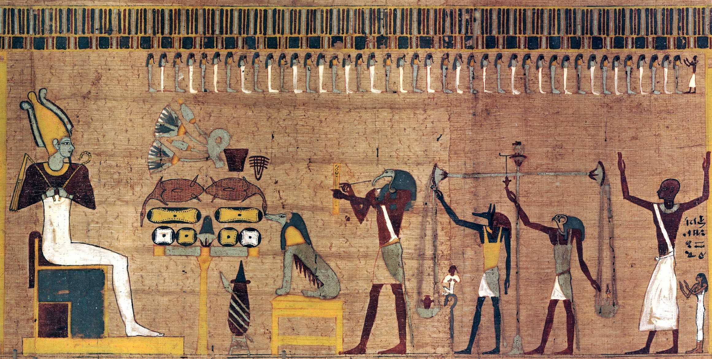 Das Totengericht im alten Ägypten