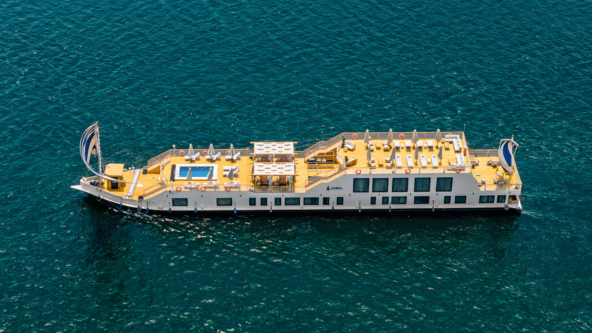 8 Tage Luxus Nilkreuzfahrt mit der Jubal Dahabeya
